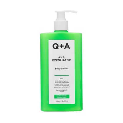 Q+A Nawilżający Balsam do Ciała z Kwasami AHA 250ml