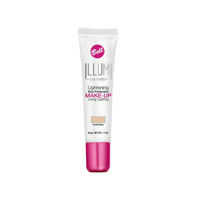 Bell Illumi Corrector Trwały Fluid Rozświetlająco-Korygujący 03 Natural
