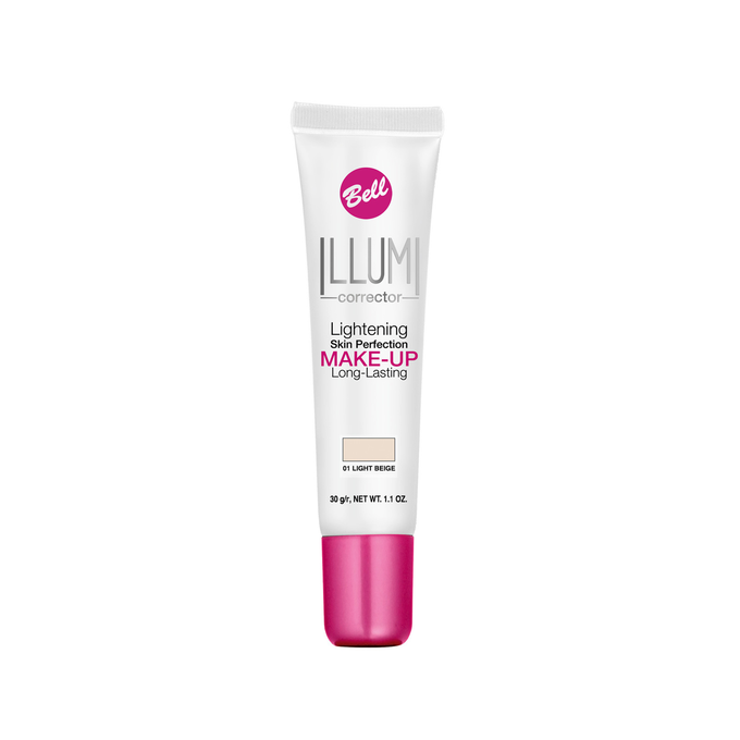 Bell Illumi Corrector Trwały Fluid Rozświetlająco-Korygujący 01
