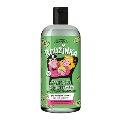 Joanna Rodzinka Szampon-Żel pod Prysznic dla Całej Rodziny 400ml