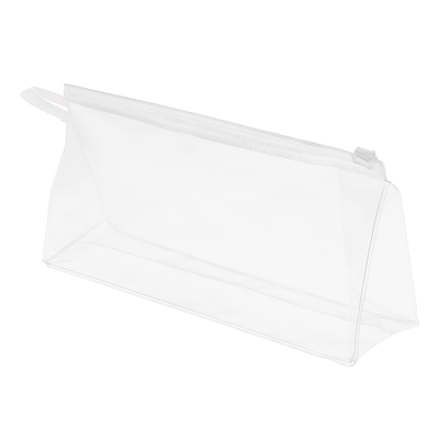 Inter-Vion Kosmetyczka Mała PVC z Plastikowym Zamkiem