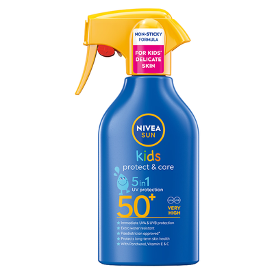NIVEA Sun Kids Protect &amp; Care Spray do Opalania dla Dzieci z Filtrem SPF50+ 250ml