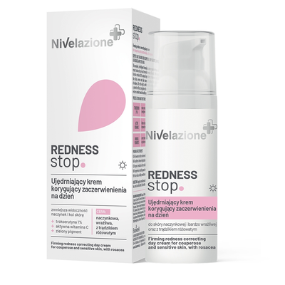 Farmona Nivelazione Redness Stop Ujędrniający Krem Korygujący Zaczerwienienia na Dzień 50ml