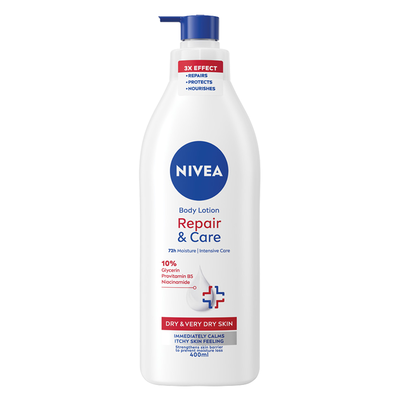 NIVEA Repair &amp; Care Nawilżający Balsam do Ciała 400ml