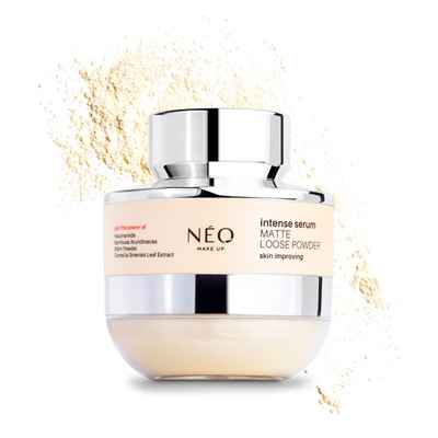 Neo Make Up Matujący Sypki Puder Transparentny do Twarzy 10g