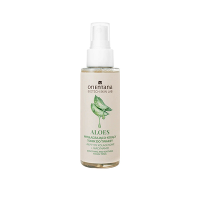 Orientana Aloes Wygładzająco-Kojący Tonik do Twarzy 100ml