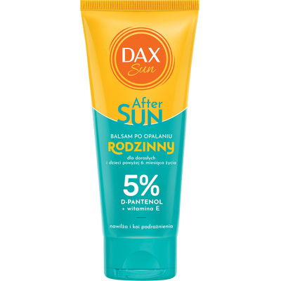 DAX SUN After Sun Rodzinny Balsam po Opalaniu 5% D-Pantenol 100ml