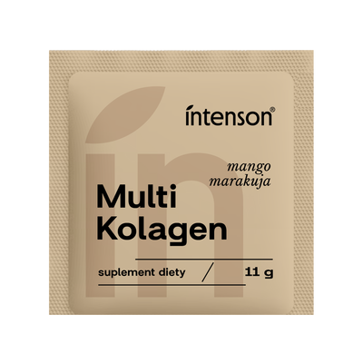Intenson Multi Kolagen Suplement Diety o Smaku Mango Marakuja 11g
