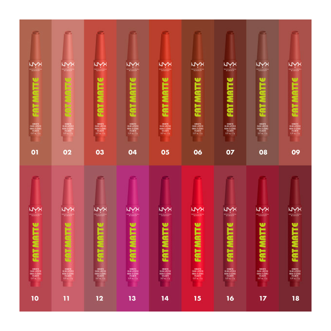 NYX Professional Makeup Fat Matte Matowy Balsam do Ust w Sztyfcie 01 Cozy Whipped