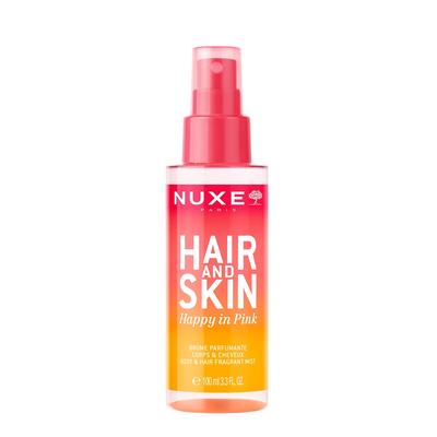 NUXE Hair&amp;Body Nawilżająca Mgiełka do Ciała i Włosów Happy in Pink 100ml