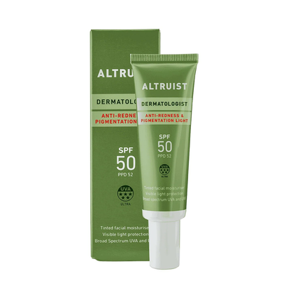 Altruist Anti-Redness &amp; Pigmentation Light Krem do Twarzy z Filtrem SPF50 Korygujący Przebarwienia 30ml