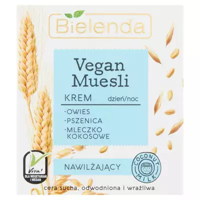 Bielenda Vegan Muesli Krem do Twarzy Nawilżający 50ml