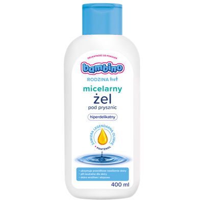 Bambino Rodzina Micelarny Żel pod Prysznic 400ml