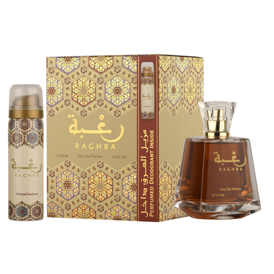 LATTAFA Raghba Zestaw dla Kobiet Woda Perfumowana + Dezodorant