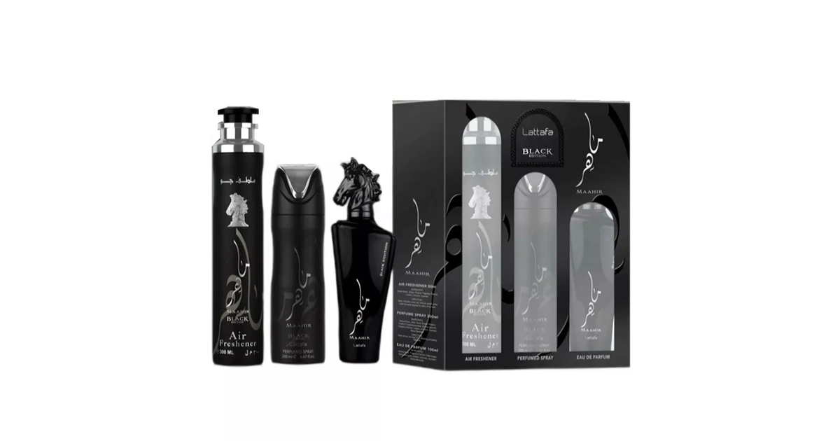 lattafa maahir black edition