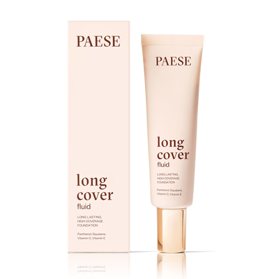 PAESE Long Cover Fluid Podkład do Twarzy 00 Nude