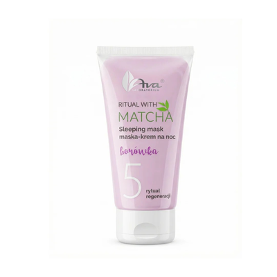 AVA Ritual With Matcha 5 Sleeping Mask Maska-Krem na Noc 50ml