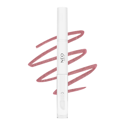 Neo Make Up 2w1 Konturówka z Błyszczykiem do Ust 02 Blushing Pink