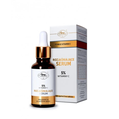Jadwiga Rozjaśniające Serum do Twarzy z Witaminą C 5% 30ml