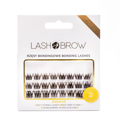 LASH BROW Zestaw Kępek Bondingowych Drama Queen Brownie