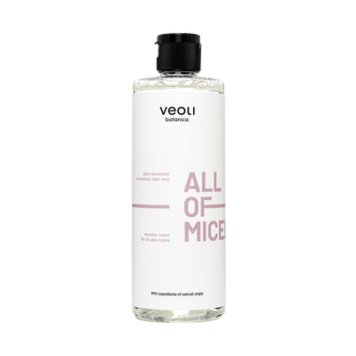 Veoli Botanica ALL OF MICELLAR Płyn Micelarny do Każdego Typu Cery 500ml