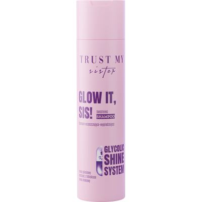 Trust my Sister Glow It Szampon Oczyszczająco-Wygładzający z Kwasem Glikolowym 250ml