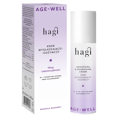 Hagi Krem Wygładzająco-Odżywczy do Twarzy na Dzień Age-Well 50ml
