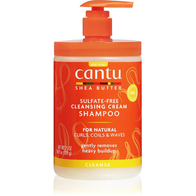Cantu Shea Butter Oczyszczający Szampon do Włosów Kręconych 709g