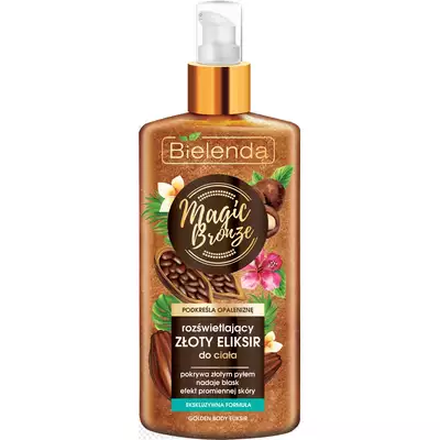 Bielenda Magic Bronze Rozświetlający Złoty Eliksir do Ciała Nowa Edycja 150 ml