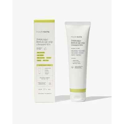 Your Kaya Zmiękczający Krem do Rąk i Stóp z Kwasami AHA 100ml