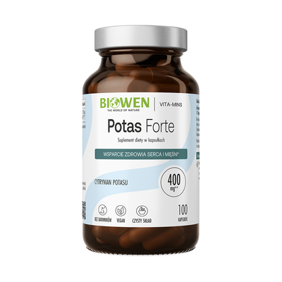 Biowen Potas Forte Suplement Diety 100 Kapsułek