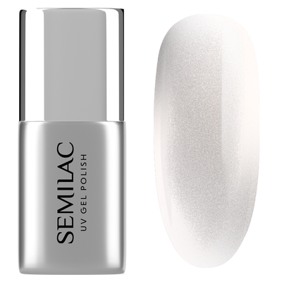 Semilac Top No Wipe T35 Silver Gloss 7ml