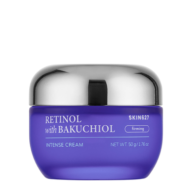 Skin627 Wygładzający Krem do Twarzy z Retinolem i Bakuchiolem 50g