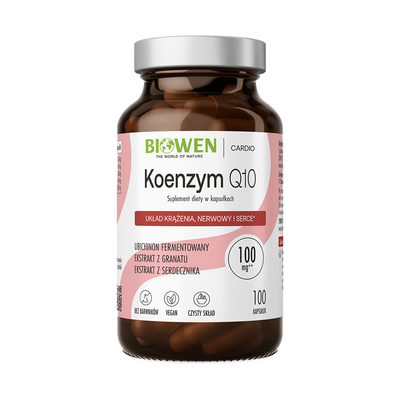 Biowen Koenzym Q10 Suplement Diety 100 Kapsułek