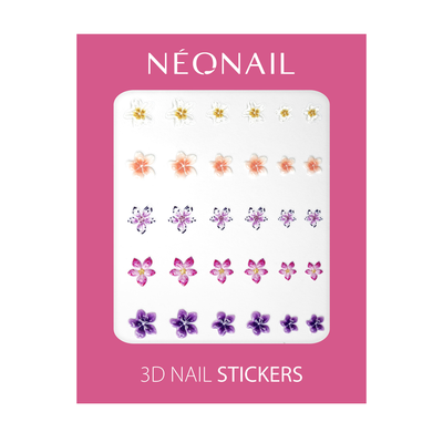 Neonail Nail Stickers Naklejki 3D na Paznokcie 02