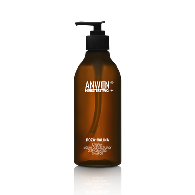 Anwen x Ministerstwo Szampon Mocno Oczyszczający Róża Malina 200ml