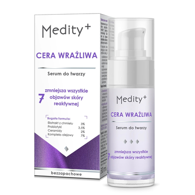 Medity+ Cera Wrażliwa Serum do Twarzy 30ml