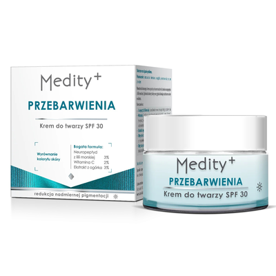 Medity+ Przebarwienia Krem do Twarzy na Dzień z Filtrem SPF30 50ml