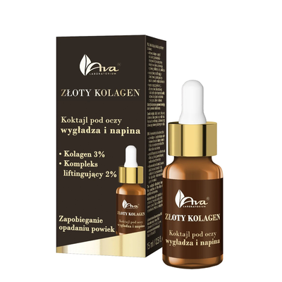 AVA Laboratorium Złoty Kolagen Koktajl pod Oczy 15ml