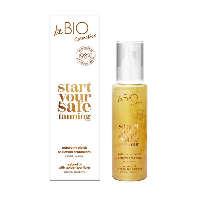 beBIO Start Your Safe Olejek z Drobinkami 100ml