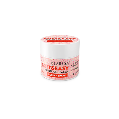 Claresa Żel Budujący Soft &amp; Easy Golden Spark 12g