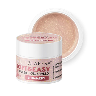 Claresa Żel Budujący Soft &amp; Easy Shimmery 90g
