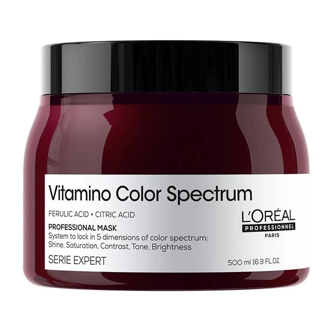 Loreal Professionnel Vitamino Color Spectrum Maska Wzmacniająca Kolor Włosów 500ml