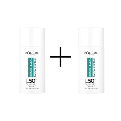 Loreal Bright Reveal Krem na Przebarwienia SPF50+ 50ml 1+1