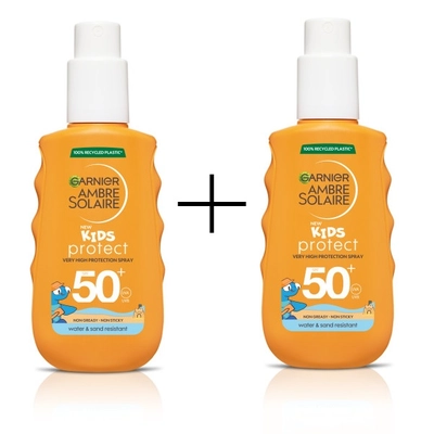 Garnier Ambre Solaire Kids Spray dla Dzieci SPF50+ 150ml 1+1
