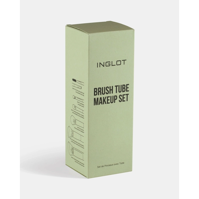 Inglot Zestaw Pędzli w Tubie Zielony