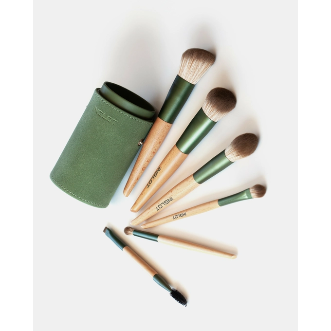 Inglot Zestaw Pędzli w Tubie Zielony