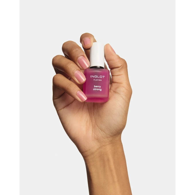 Inglot Playinn Odżywka do Paznokci Berry Strong 28