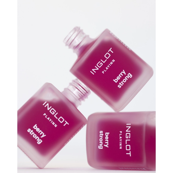 Inglot Playinn Odżywka do Paznokci Berry Strong 28