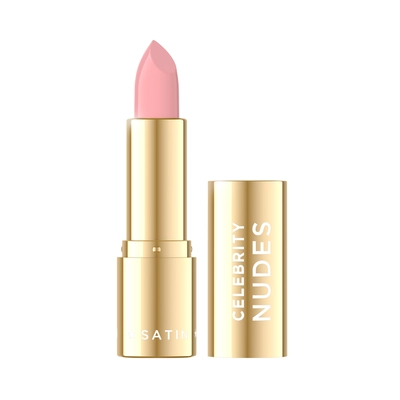 Eveline Celebrity Nudes Kremowa Pomadka do Ust o Satynowym Wykończeniu 01 Milky Pink